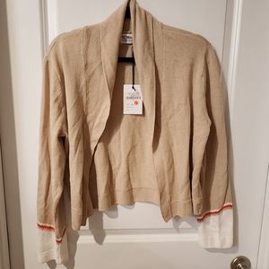 27 Miles brand new cream cardigan size large.
